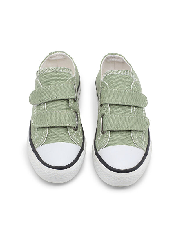 Tonny Black Yeşil Tonny Black Rahat Kalip Çocuk Unisex Çift Bantlı Ayakkabı