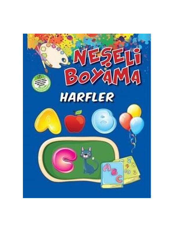 Parıltı Yayınları Neşeli Boyama Harfler