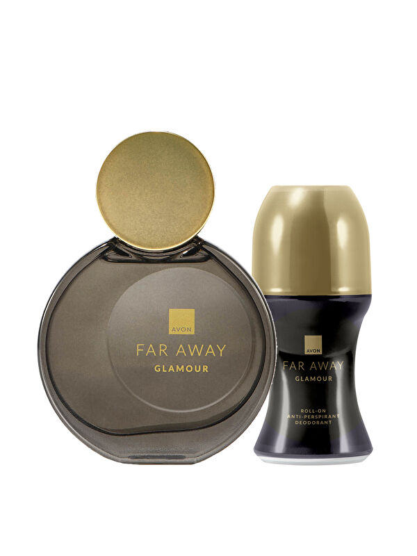 AVON Far Away Glamour Kadın Parfüm ve Rollon Paketi