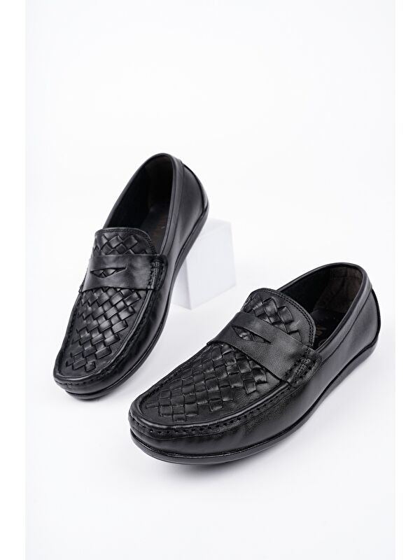 WOLTZ Klasik Hakiki Deri Günlük Erkek Ayakkabı - Görsel 3