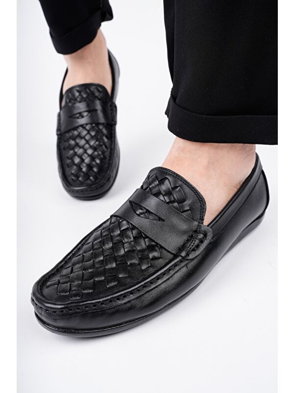 WOLTZ Klasik Hakiki Deri Günlük Erkek Ayakkabı - Görsel 5