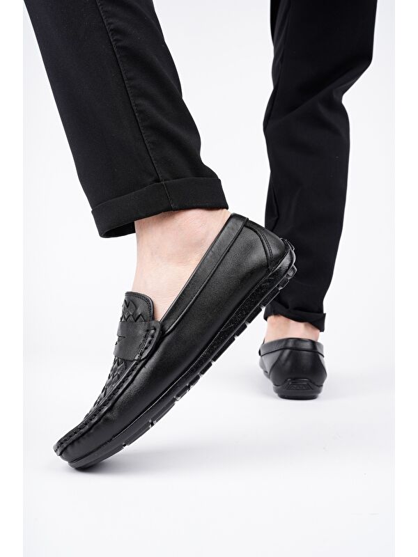 WOLTZ Klasik Hakiki Deri Günlük Erkek Ayakkabı - Görsel 7