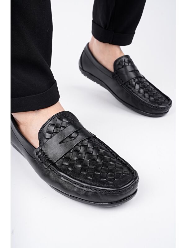 WOLTZ Klasik Hakiki Deri Günlük Erkek Ayakkabı - Görsel 8