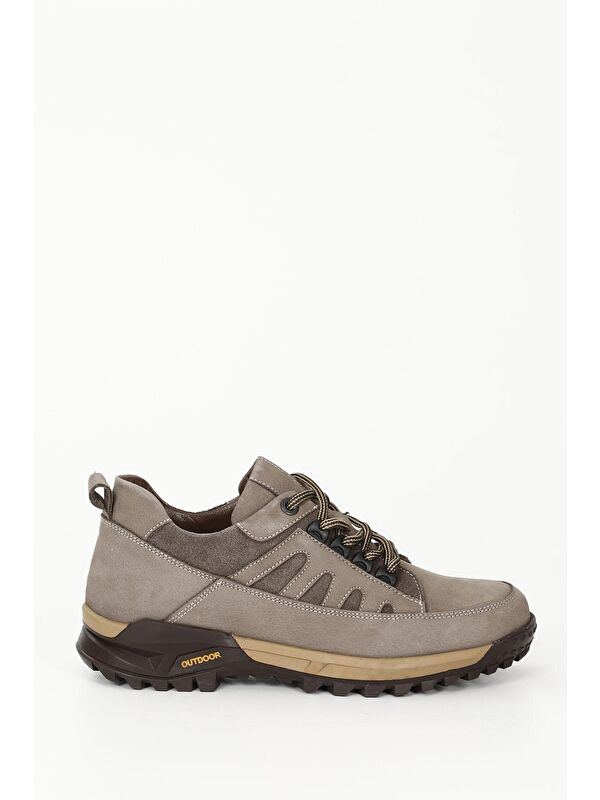 KUM Hakiki Deri Bağcıklı Erkek Günlük Sneaker 42606 - Görsel 5