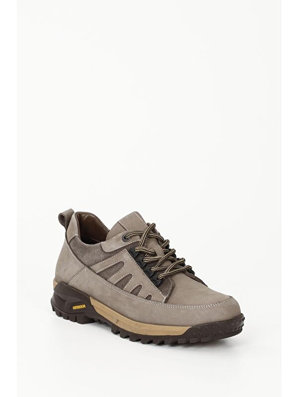 KUM Hakiki Deri Bağcıklı Erkek Günlük Sneaker 42606 - Görsel 6