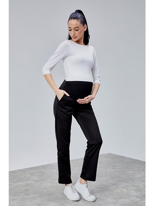 Luvmabelly Beli Ayarlanabilir Hamile Pantolon