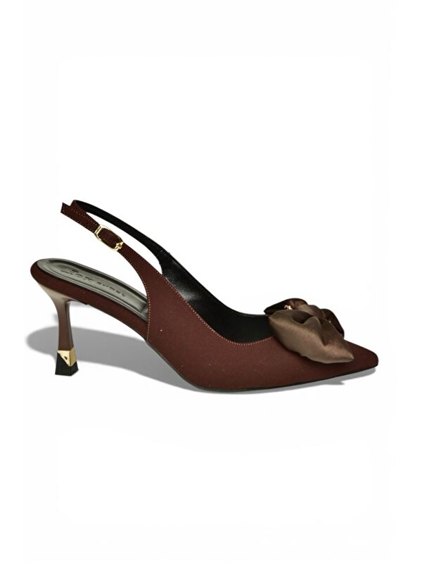 Fox Shoes Kahverengi Kadın Topuklu Ayakkabı Y308203704