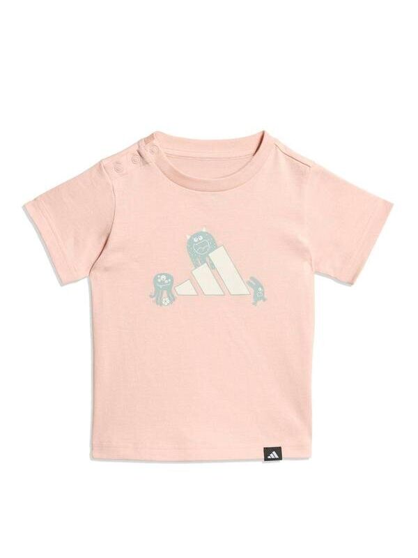 Adidas Tiro Nster Bebek Pembe Yuvarlak Yaka Tişört