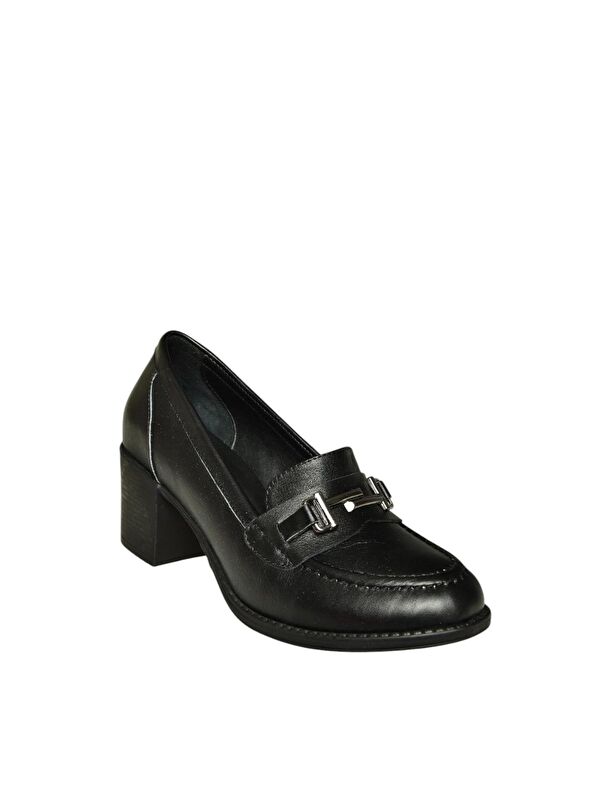 Siyah Kadın Topuklu Ayakkabı V468708203 - Görsel 7