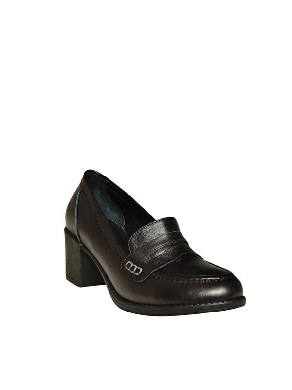 Siyah Kadın Topuklu Ayakkabı V468707503 - Görsel 7