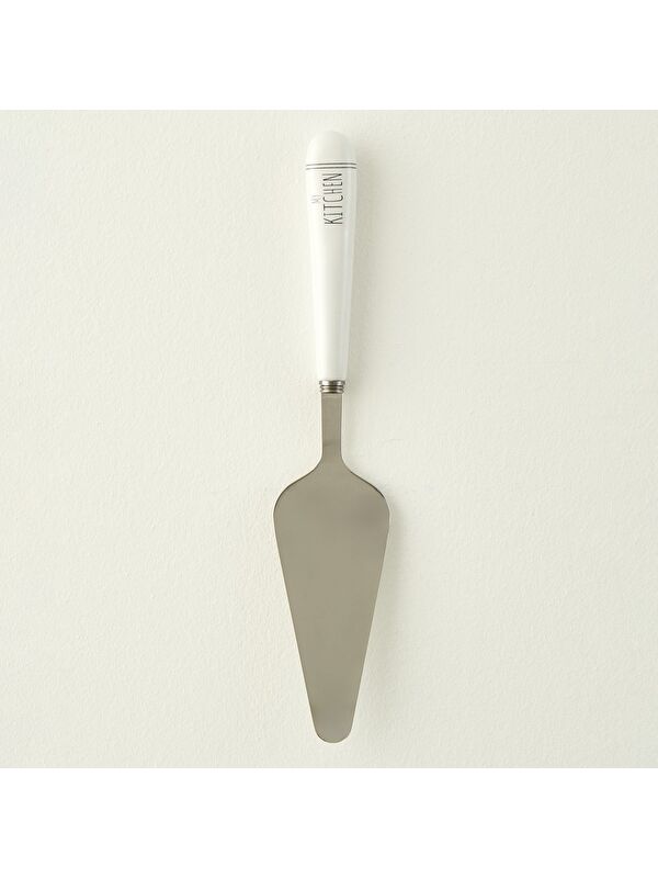Bella Maison My Kitchen Çelik Spatula Beyaz (25,7x4,8x1,3 cm)