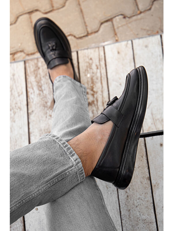 D0230 Günlük Ortopedik Erkek Klasik Ayakkabı - Görsel 5