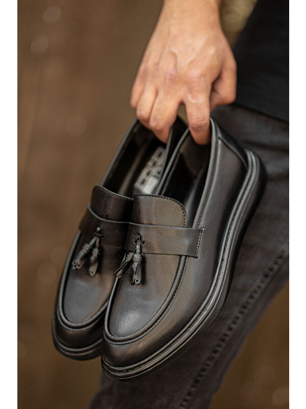 D0230 Günlük Ortopedik Erkek Klasik Ayakkabı - Görsel 6