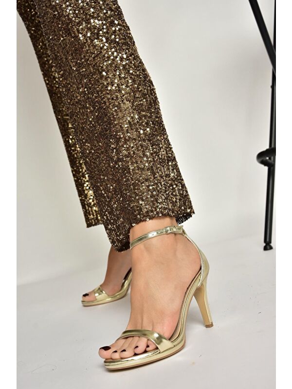 Fox Shoes Siyah Fox Shoes Topuklu Kadın Ayakkabı Y569716909