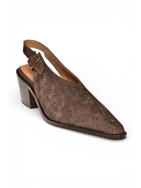 Fox Shoes Kahverengi Kadın Topuklu Ayakkabı Y654300402