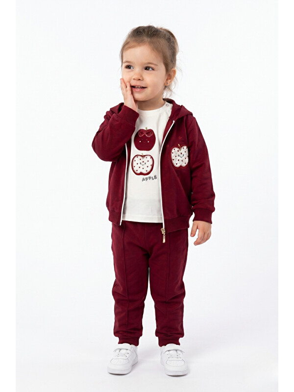 Toontoykids Kız Çocuk 3'lü Eşofman Takımı