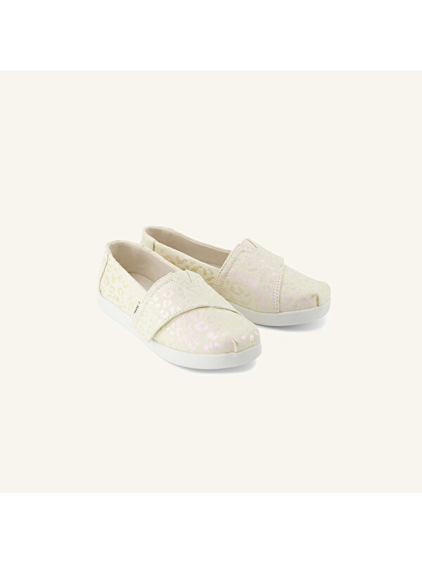 Toms Beyaz Toms Espadril Kız Çocuk Babet