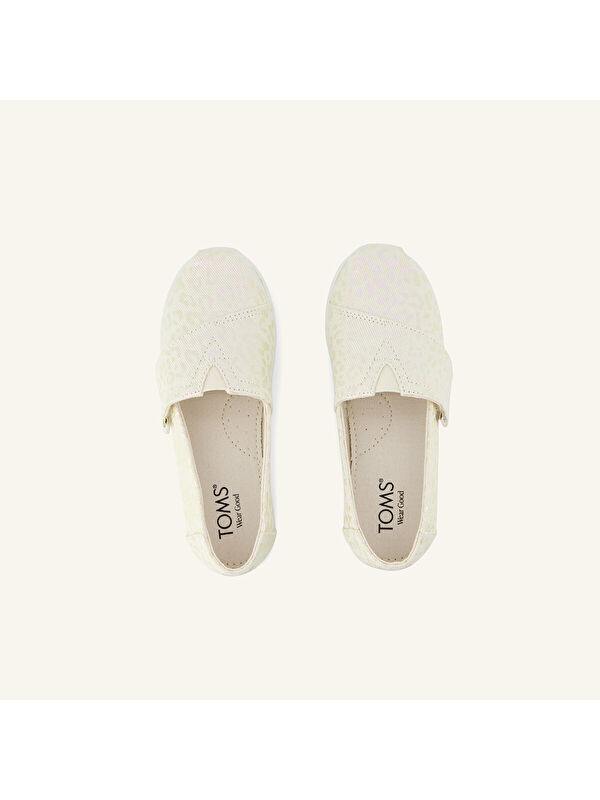 Toms Beyaz Toms Espadril Kız Çocuk Babet