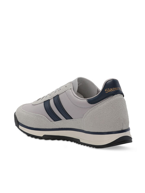 OLEKS Erkek Günlük Ayakkabı Gri / Lacivert - Görsel 4