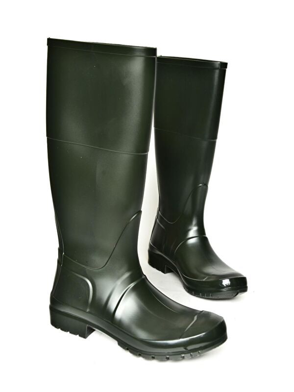 T858704009 Haki Kadın Çizme - Görsel 5