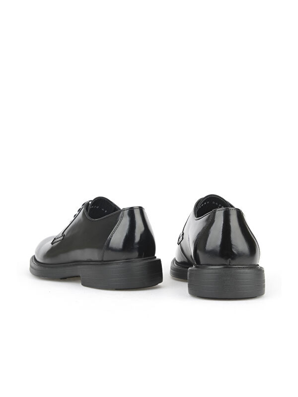 Erkek Hakiki Deri Ayakkabı 15350Z2299 Siyah - Görsel 4