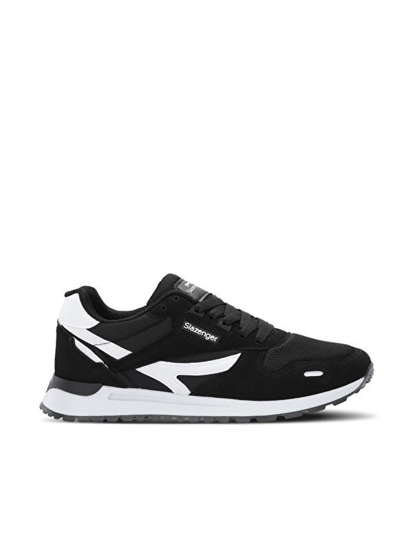 SLAZENGER OPTIMAX I Erkek Siyah / Beyaz Günlük Spor Ayakkabısı