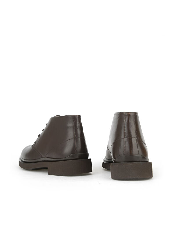 Erkek Hakiki Deri Bot 153986Z4065 Kahve - Görsel 4