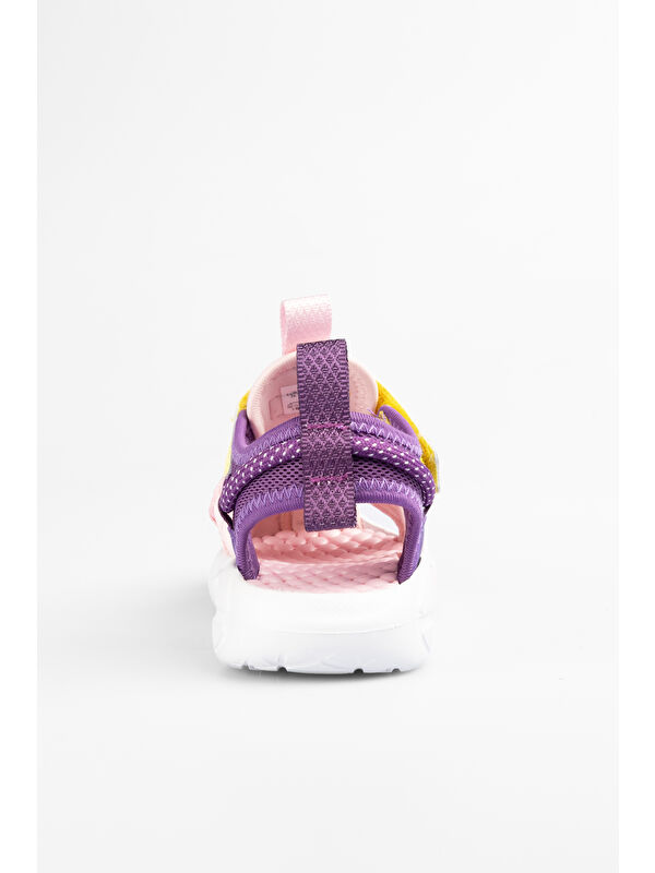 Thin Işıklı Kız Okul Öncesi Pudra Sandalet - Görsel 5