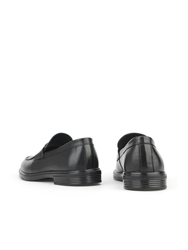 Erkek Hakiki Deri Ayakkabı 1531007Z9254 Siyah - Görsel 4