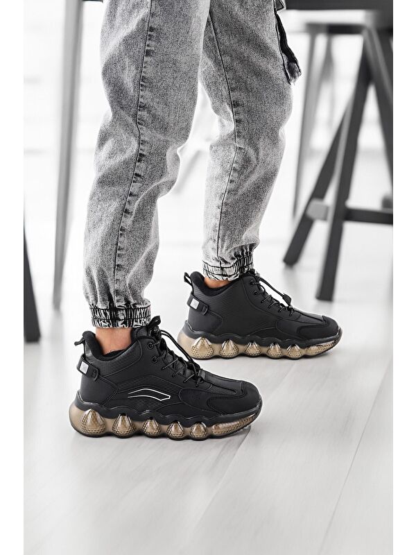 Edi Lastikli Günlük Erkek Çocuk Bot Ayakkabı - Görsel 4