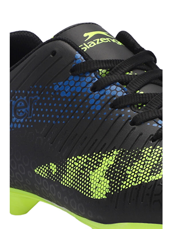 CYPRUS KRP Unisex Çocuk Futbol Ayakkabı Siyah / Yeşil - Görsel 5