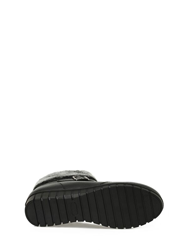 165124.Z5PR Siyah Kadın Düz Bot - Görsel 7