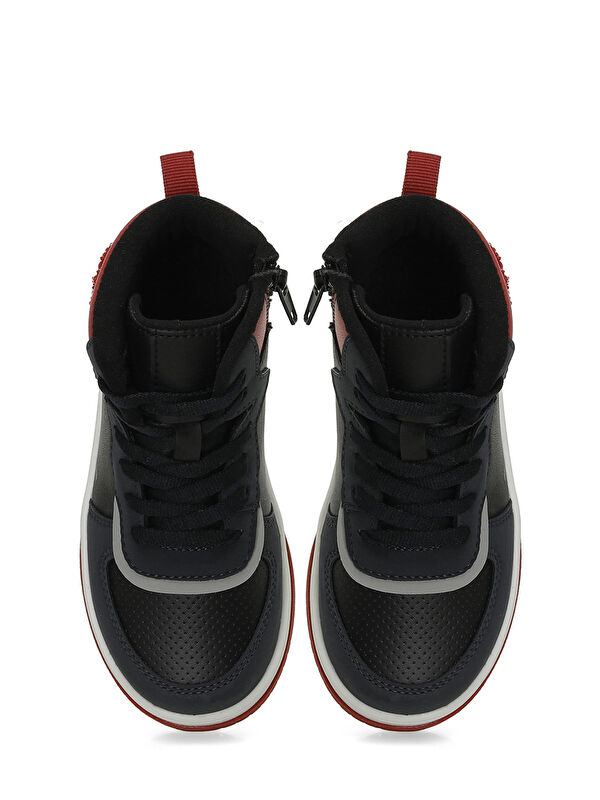 PATCH.P4PR Lacivert Erkek Çocuk High Sneaker - Görsel 5