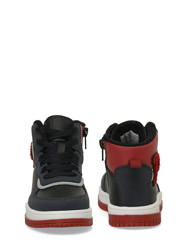 PATCH.P4PR Lacivert Erkek Çocuk High Sneaker - Görsel 6