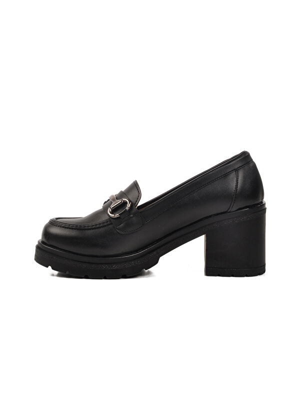 Siyah Topuklu Kadın Casual Ayakkabı 572401 Z - Görsel 3