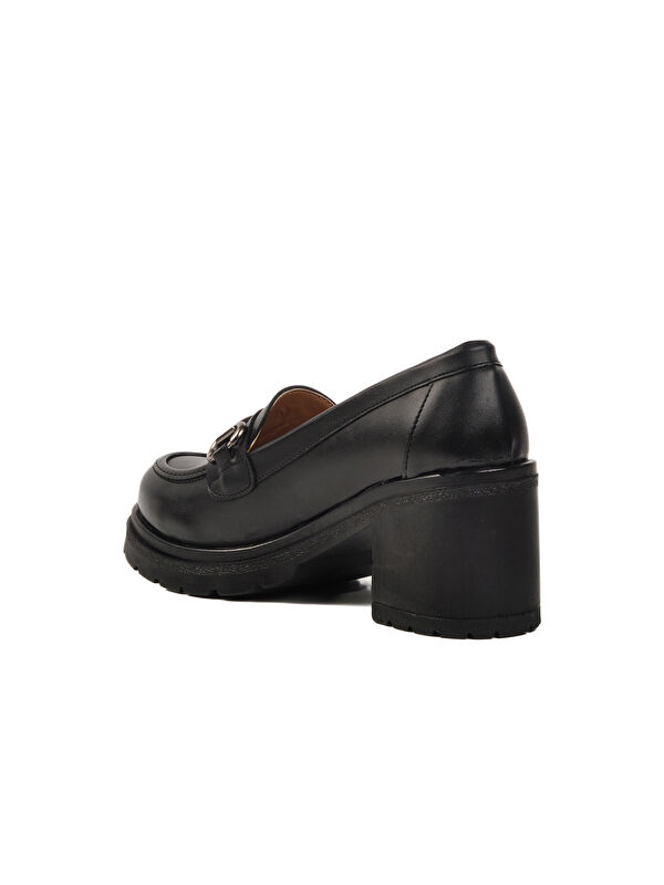 Siyah Topuklu Kadın Casual Ayakkabı 572401 Z - Görsel 5