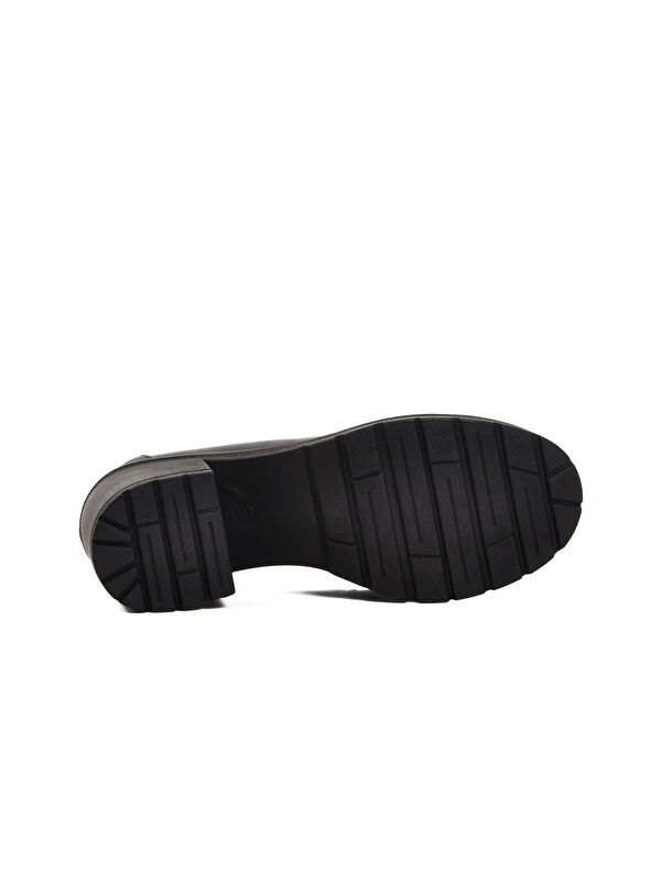 Siyah Topuklu Kadın Casual Ayakkabı 572401 Z - Görsel 6