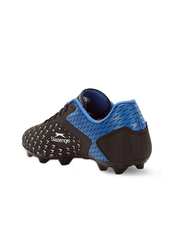 CYCLE I Unisex Çocuk Futbol Ayakkabı Siyah / Mavi - Görsel 4