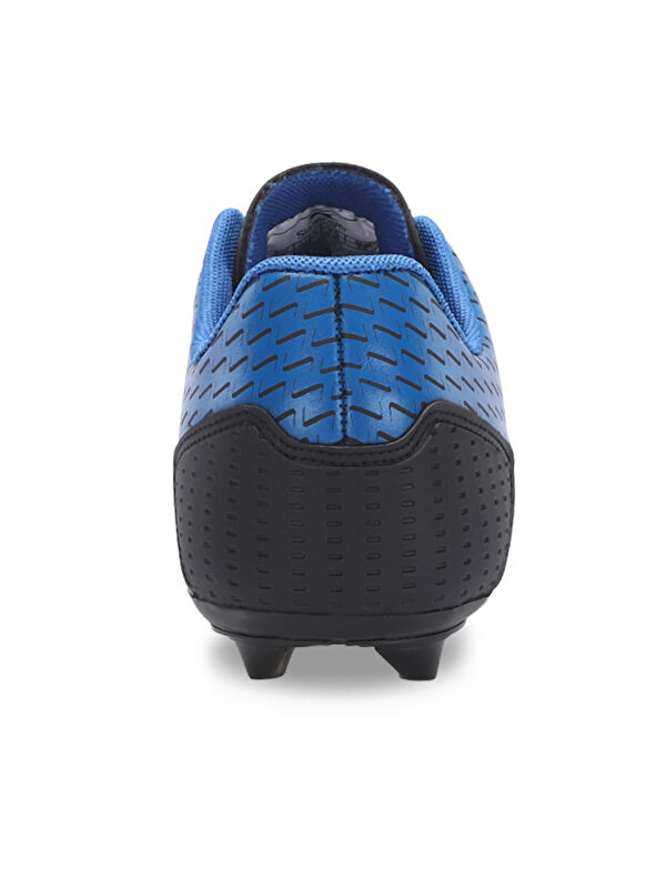 CYCLE I Unisex Çocuk Futbol Ayakkabı Siyah / Mavi - Görsel 7