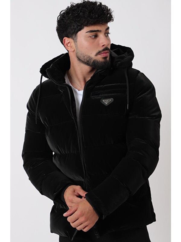 Stilkombin Cep Fermuarlı Armalı Nova Kışlık Şişme Mont PLDP 2959-NM_50451