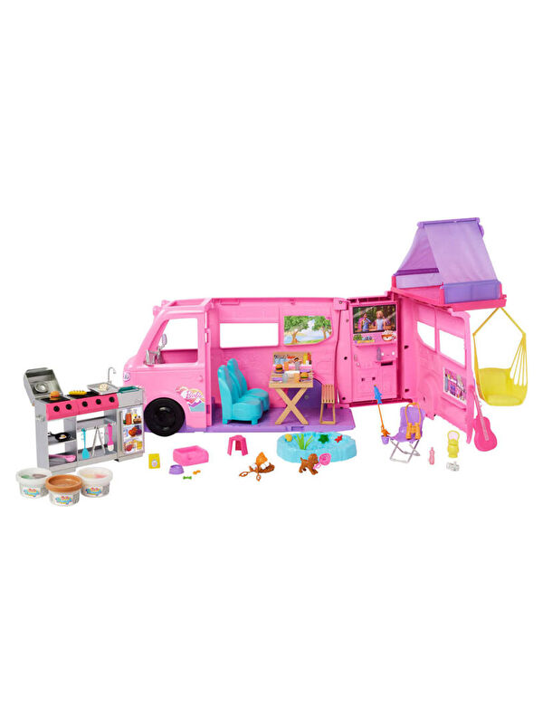 BARBIE Barbie 'nin Rüya Karavanı Araç Oyun Seti HRJ78