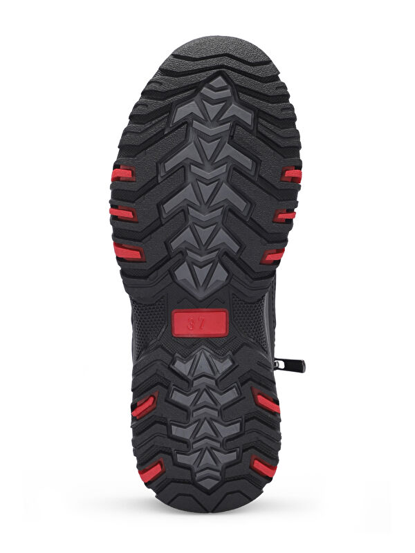 GEMBA I Kadın Bot Siyah / Kırmızı - Görsel 8