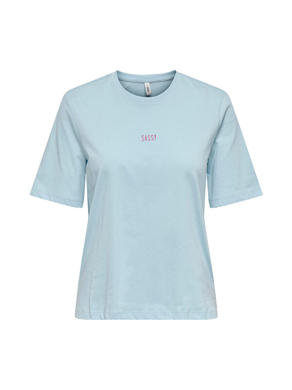 Only Onlmoody Pamuklu Regular Fit Bisiklet Yaka T Shirt 15343277