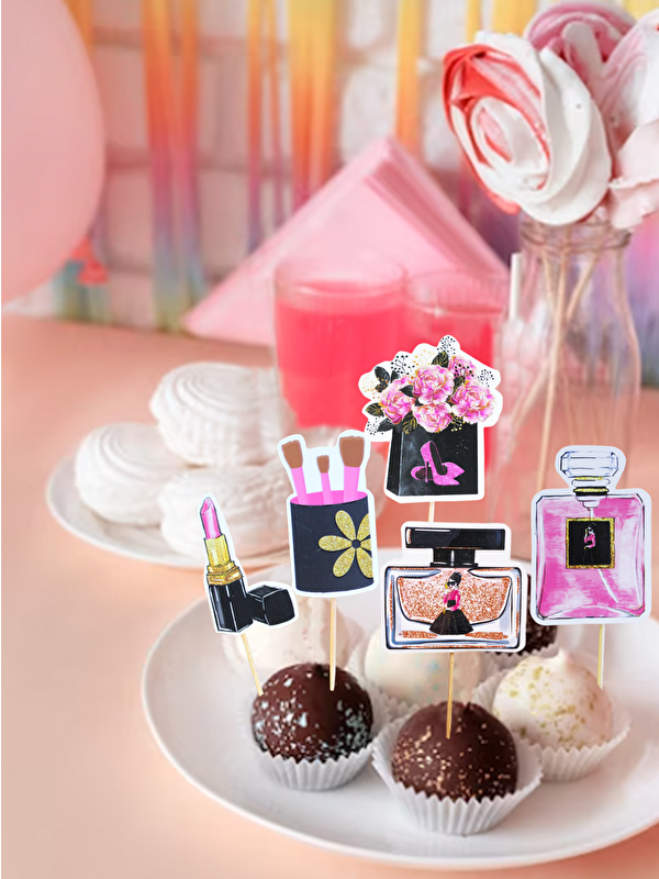 Parti Adresi Bride To Be Kürdan Süslü Cupcake Kürdanı Pasta Süsü 10'lu