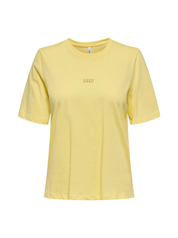 Only Onlmoody Pamuklu Regular Fit Bisiklet Yaka T Shirt 15343277