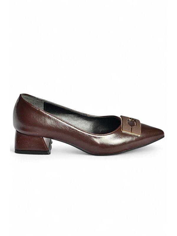 Fox Shoes Kahverengi Kadın Topuklu Ayakkabı V820371160