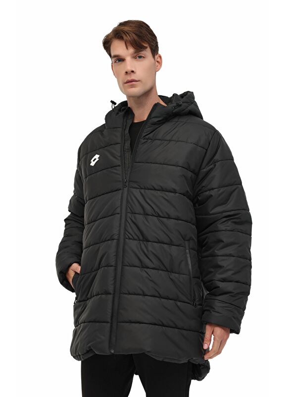 LOTTO M-CHARMINO L COAT 5PR-TP Siyah Erkek Şişme Mont