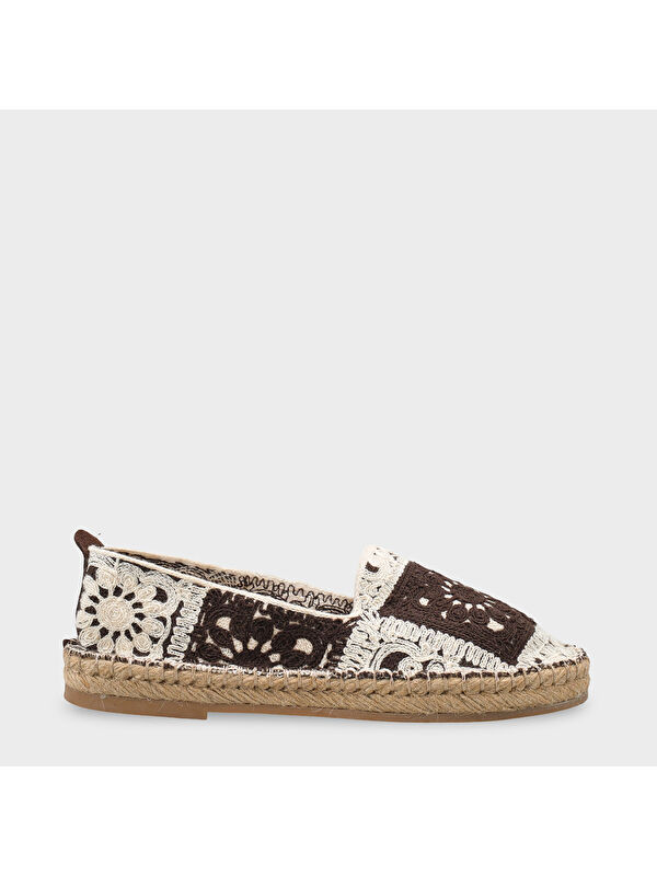 Capone Outfitters Vera Örgü Kadın Espadril