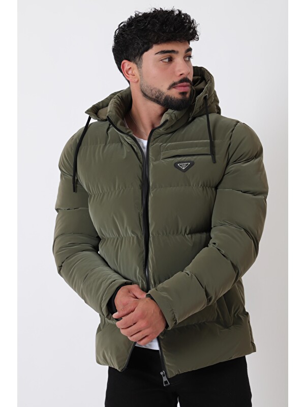 Stilkombin Cep Fermuarlı Armalı Nova Kışlık Şişme Mont PLDP 2959-NM_50451
