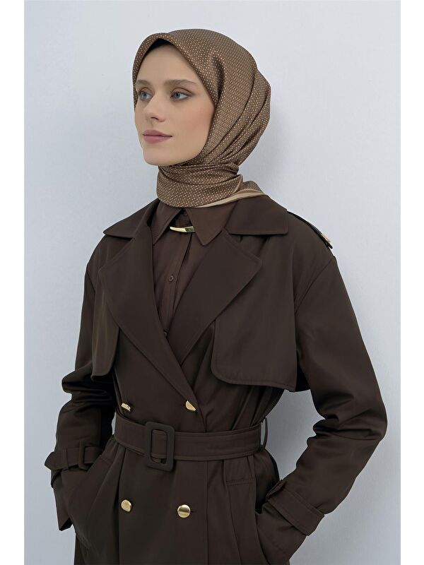 ARMİNE Saf İpek Twill Eşarp 9528D 06